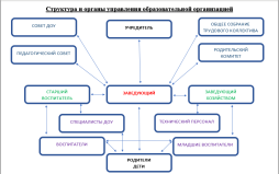 Структура управления МБДОУ Чановский детский сад №1